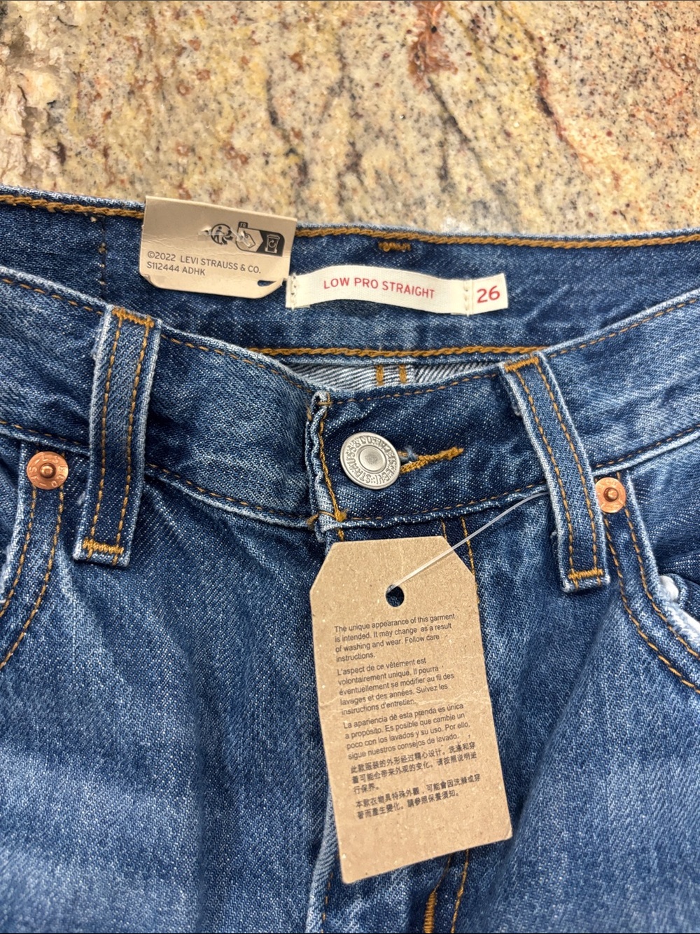 Levi’s Low Pro Straight size 26 NWT - Picture 8 of 8